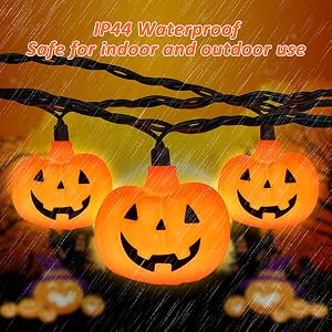 Halloween pumpkin outdoor lights