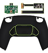 eXtremeRate Black Back Paddles Programable Rise 2.0 Remap Kit for PS5 Controller BDM-010 020, Upg...