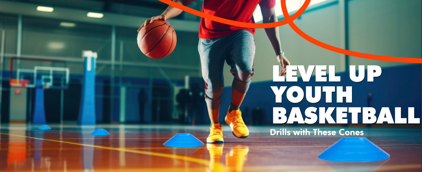 Level Up your basketball skill with cones