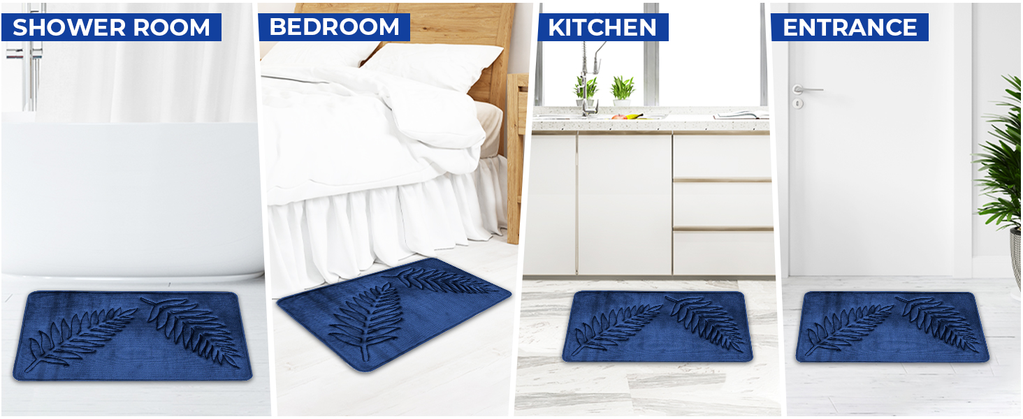 Memory Foam Bathroom Rugs