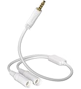 FALA IOT External Y Splitter, Audio Splitter 2 Female to 1 Male, Only Monitors and Sensor Probes