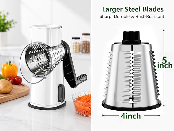 white cheese grater