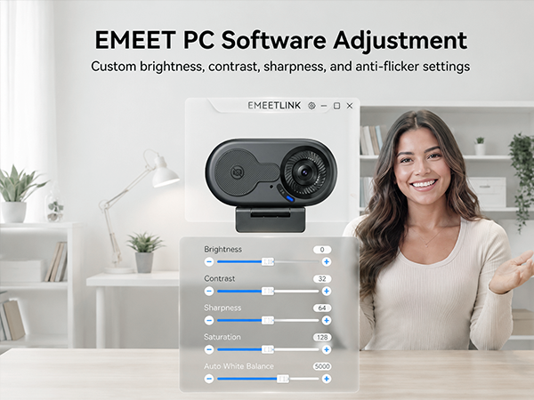EMEETLINK software camera for PC