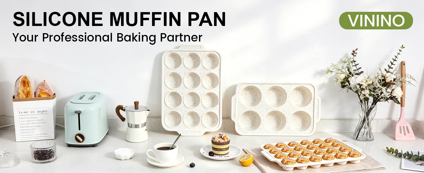 silicone muffin pan for baking