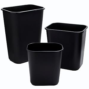 Rubbermaid Commercial Products Waste-Basket Trash Garbage Recycling Bin Cans Desk-side office