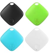 Bluetooth Item Locator Tracker for Keys, Wallet & Bags, Worldwide Location Network, Replaceable B...