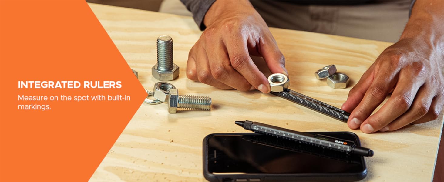 multi tool pen stylus screwdriver ruler level LED flashlight bottle opener EDC multitool gift