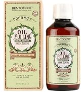 Bentodent Coconut Oil Pulling, Powerful Neem & Mint, Dual Strength of Sesame & Coconut Oil, Oil P...