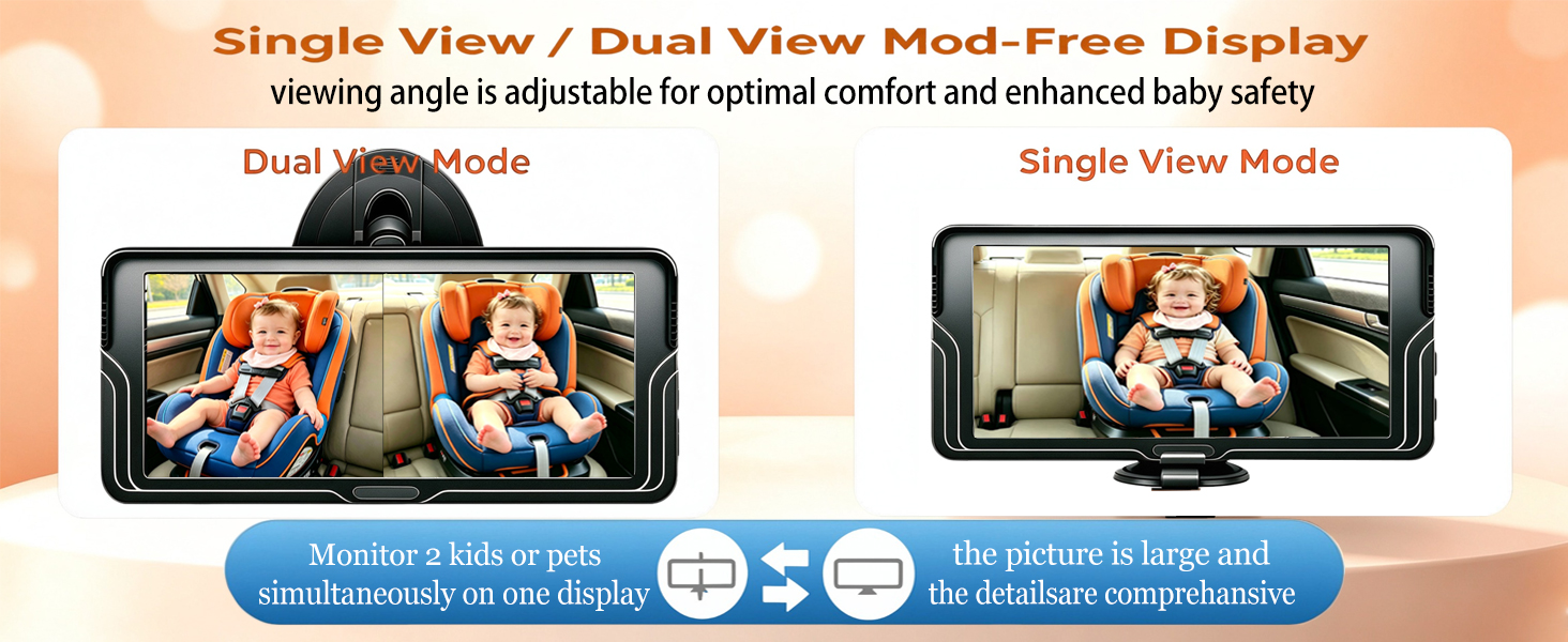 Single View /Dual View Mod-Free Display