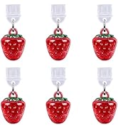 CREATCABIN 6 PCs Charms for Kindle Charms for E-Reader, Type C Dust Plug Compatible with Type C C...