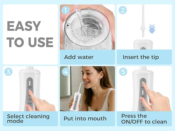 cordless water flosser