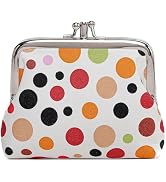 Sanxiner Cute Floral Buckle Coin Purses Vintage Pouch Kiss-lock Change Purse Wallets…