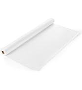 Tracing Paper Roll 24in x 75yd, White Trace Paper Pattern Paper Translucent Tracing Paper for Sew...