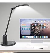 Desk Lamps for Home Office with Stable Base, 1000LM Ultra Bright Eye-Caring LED Desk Light, 3000K...