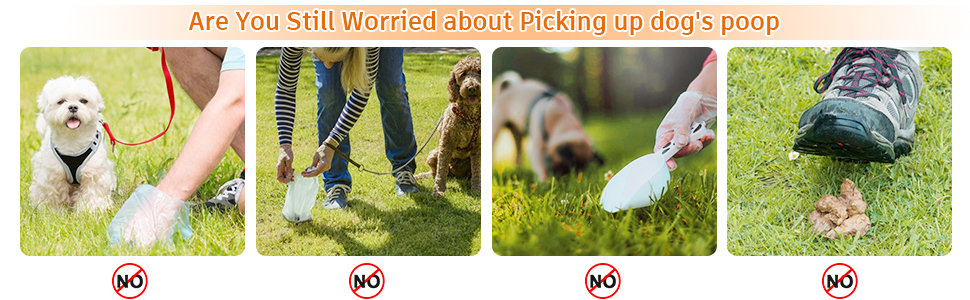 dog pooper scooper pooper scooper for large small dogs long handle poop scooper for dogs