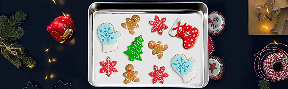 TeamFar cookie sheet set of 4