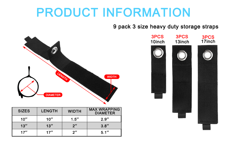 Heavy-Duty Storage Straps