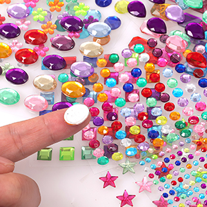 self adhesive gemstones