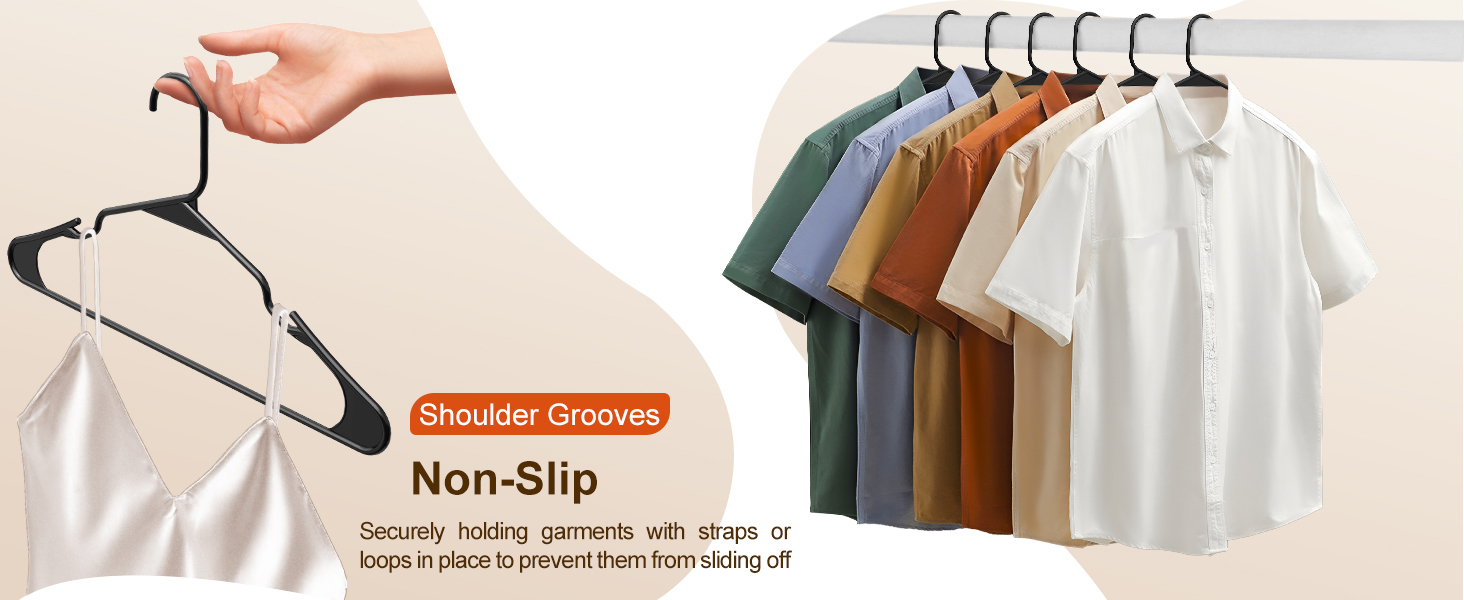 plastic t-shirt hangers for adult