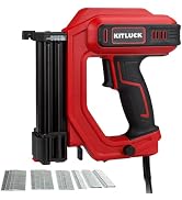 KITLUCK Brad Nailer, 2-in-1 120V Electric Staple Gun/Nail Gun with 1400pcs 18 Gauge Straight Nail...