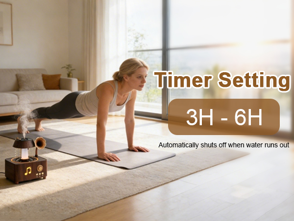 Timeable diffuser