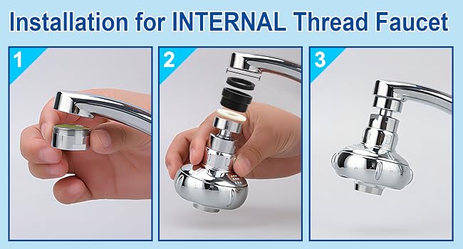 swivel faucet aerator