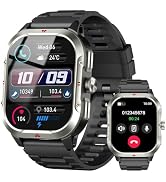 Smart Watch for Men (Answer/Make Calls), 2.06" GPS Fitness Smart Watch | Military Fitness Tracker...