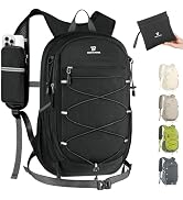 BECOJADDE Hiking Backpack 20L Small Backpack Packable Day pack Water Resistant Lightweight Travel...
