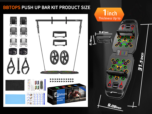 fitness accessories set,clingman pushup board,exercise board,Exercise Equipmen,portable workout,