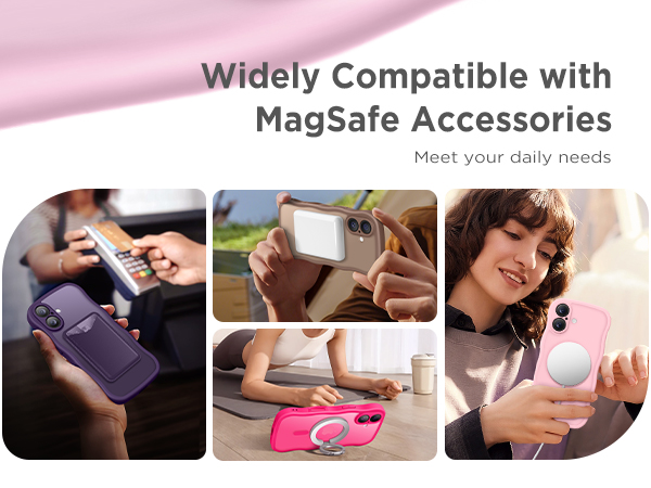 Magnetic for iPhone 17 Case, Upgraded Full Camera Protection Shockproof Translucent