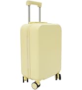 KeruRome Carry On Luggage 20 Inch Hard Shell ABS Suitcase Rolling Luggage with Spinner Wheels Car...