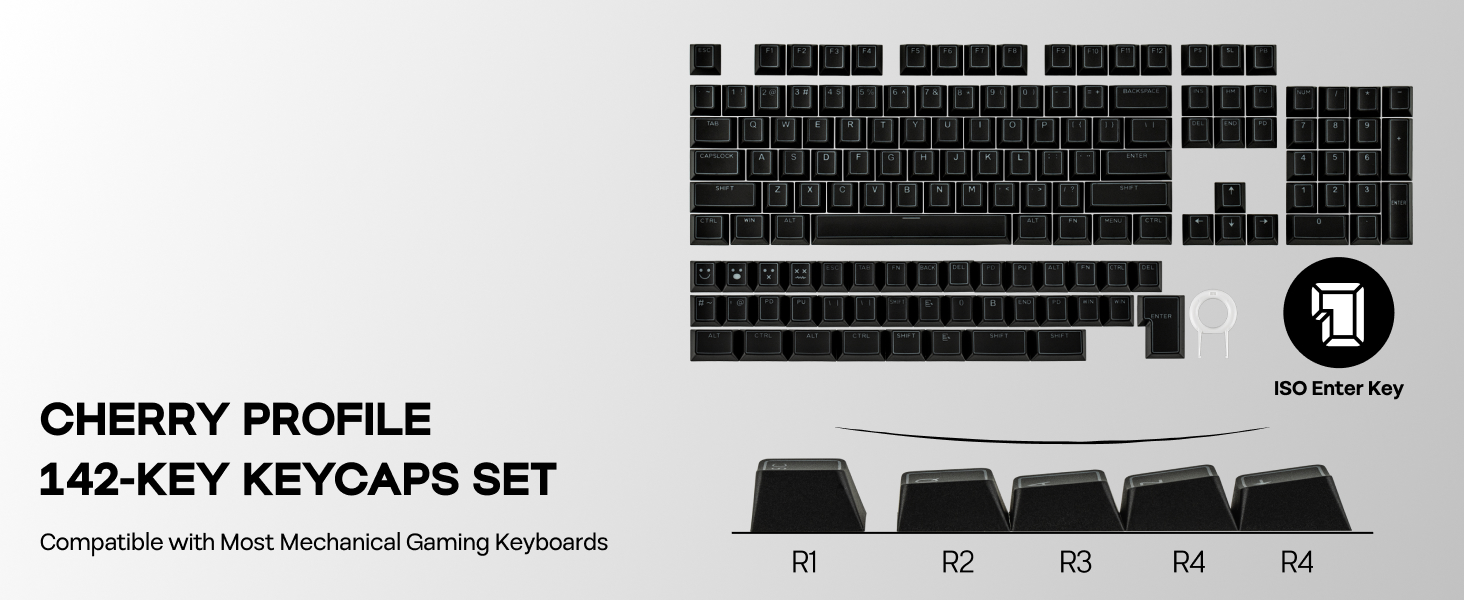 keycap set for mechanical keyboard