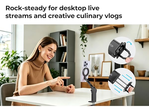 Magnetic VLOG Stand