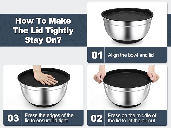 easy to make the lid tightly stay on just follow this steps