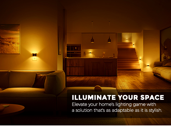 amber night light