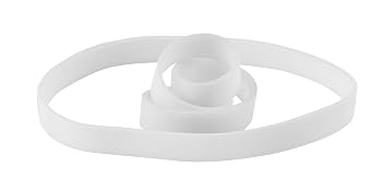 white size 64 rubber bands