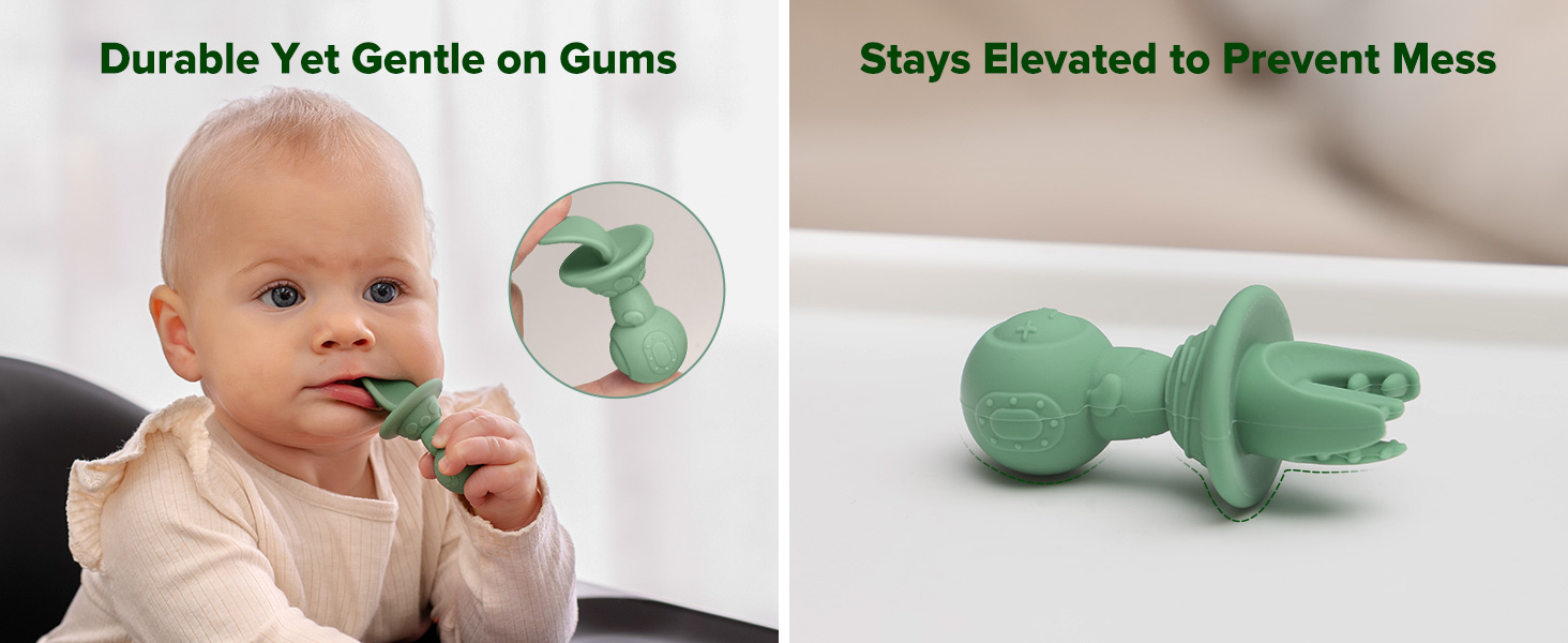 s silicone baby feeding set