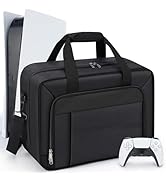 Carrying Case Fit for PS5, Travel Thickened Protective Bag Compatible with Playstation 5 Console,...