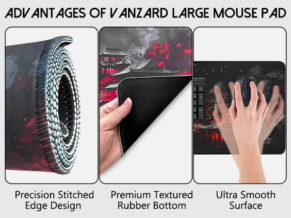 advantages of large mouse pad