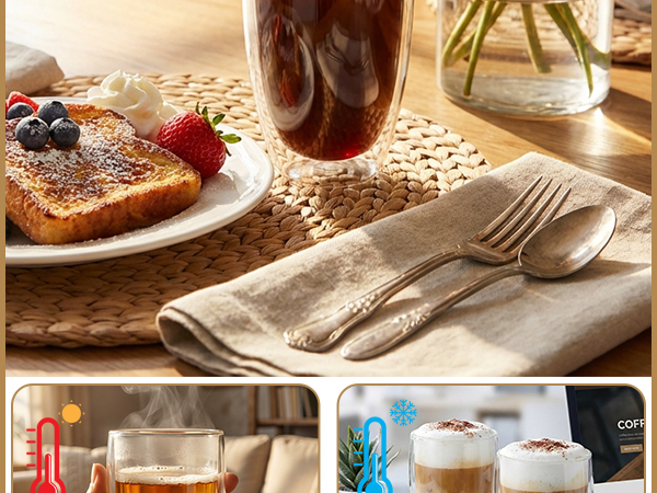 double walled glass coffee mugs