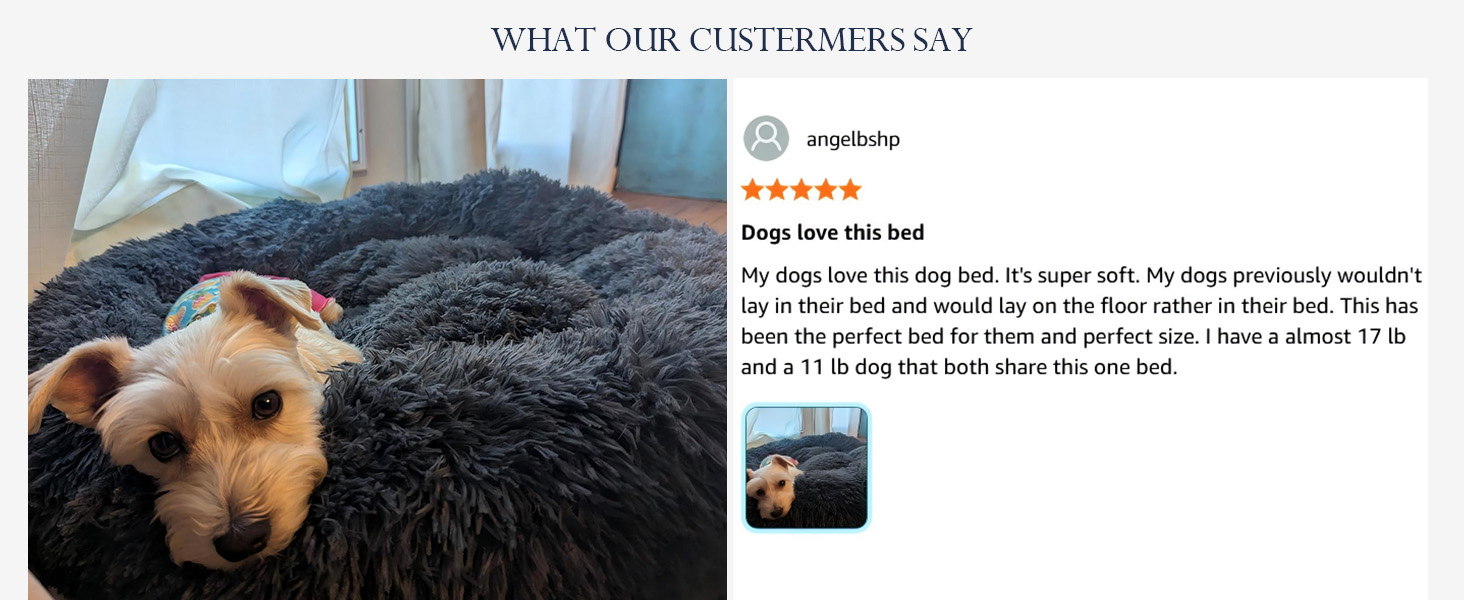small Calming Dog bed cat bed