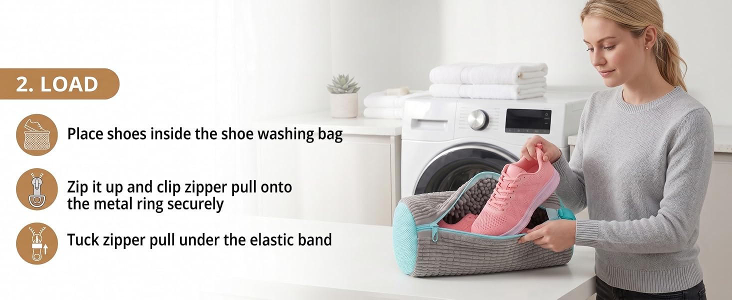 Shoe Washing Machine Bag