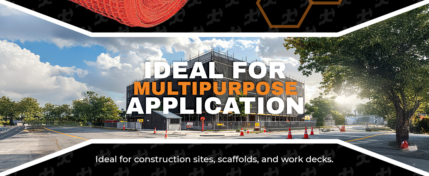 Construction Safety Debris Netting