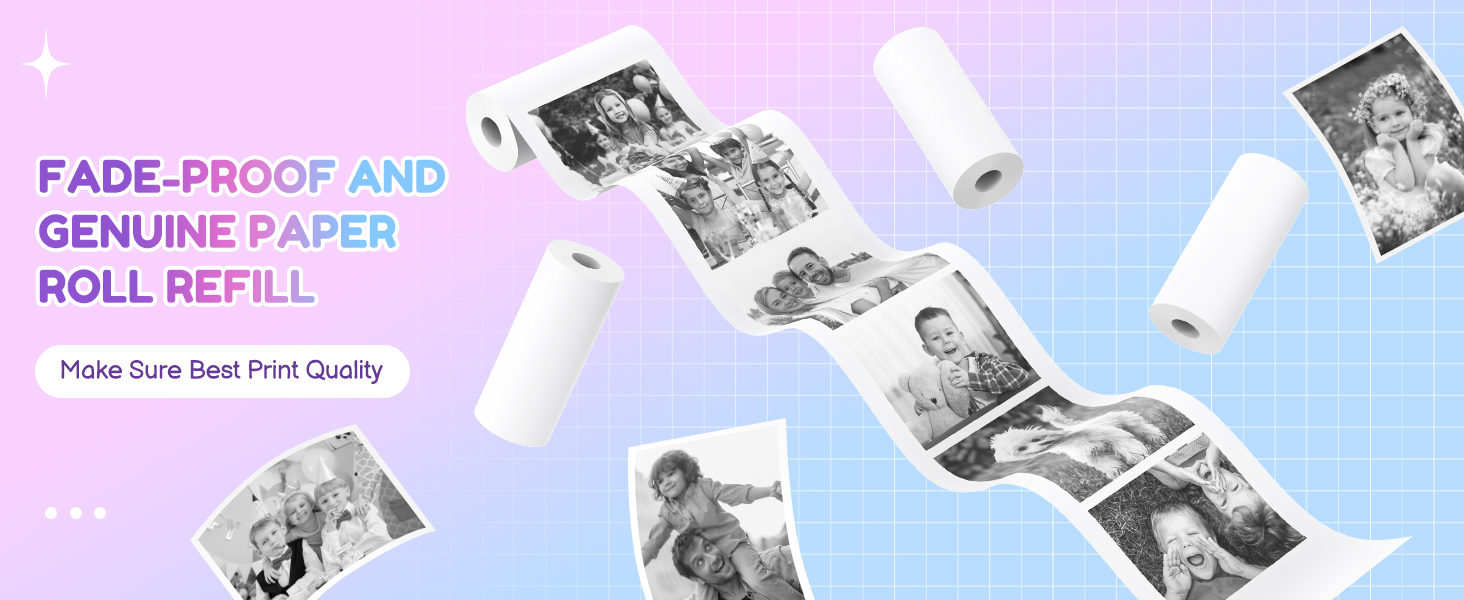 camera paper roll refill