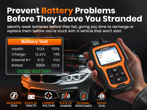 car battery tester