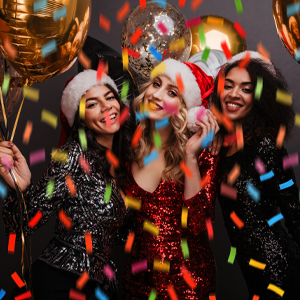 Confetti Cannon 12Pack Multicolor Party Popper Confetti Shooters