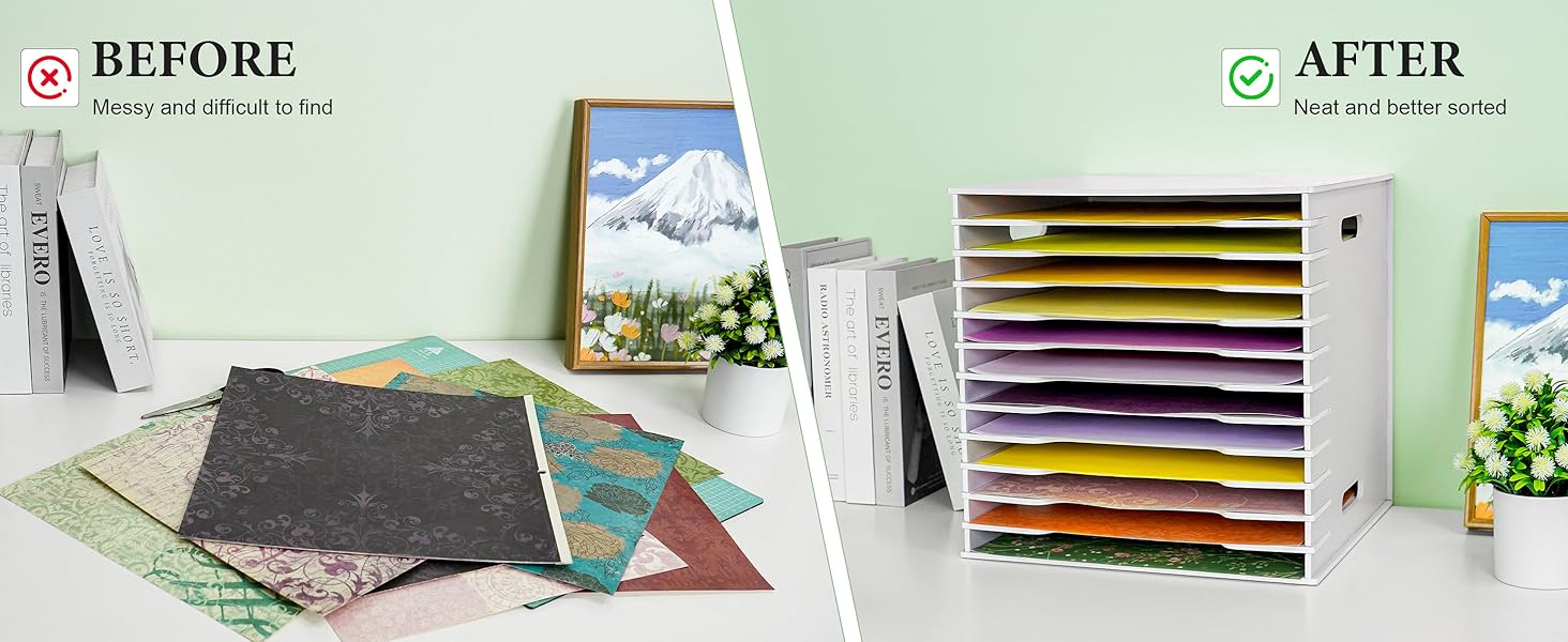 paper organizer storage
