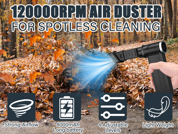 electric compressed air duster