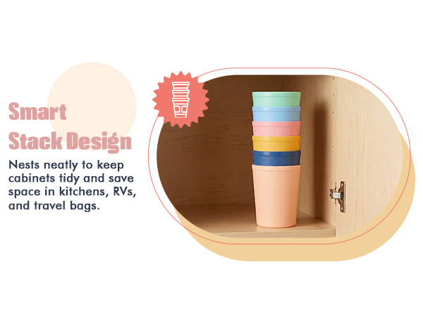 Small Reusable Cups –8 oz