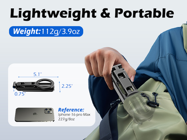 Lightweight & Portable